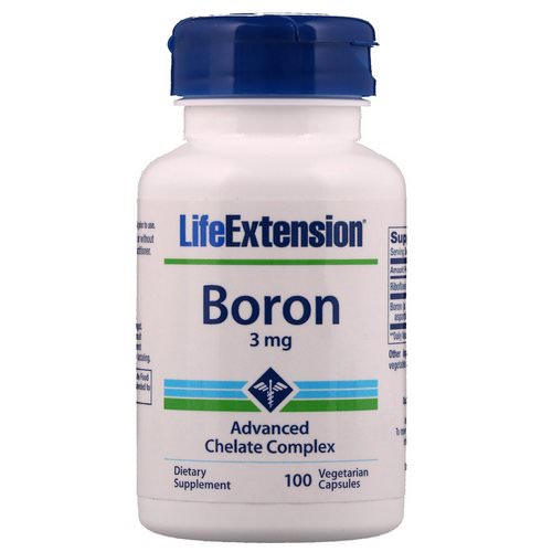 Life Extension, Boron, 3 mg, 100 Vegetarian Capsules Review