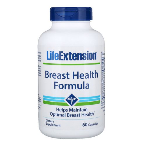 Life Extension, Breast Health Formula, 60 Capsules Review