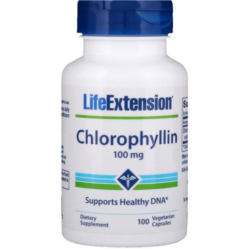 Life Extension, Chlorophyllin, 100 mg, 100 Vegetarian Capsules Review