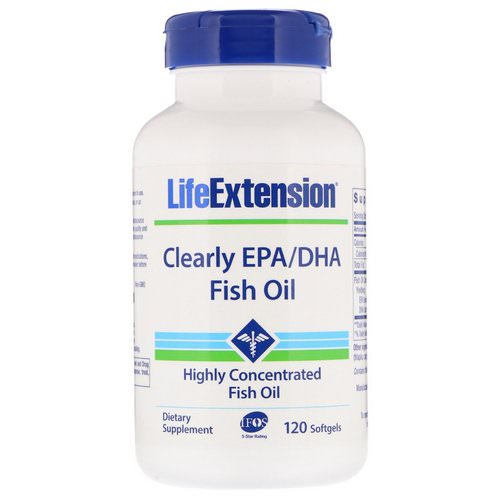Life Extension, Clearly EPA/DHA Fish Oil, 120 Softgels Review