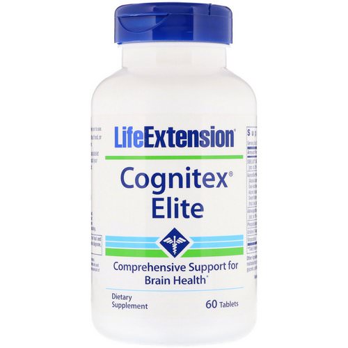 Life Extension, Cognitex Elite, 60 Tablets Review
