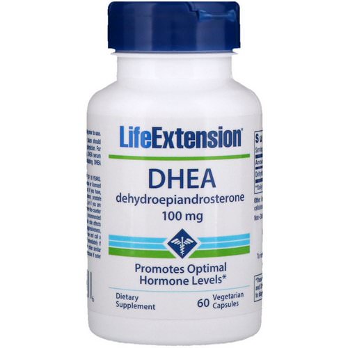 Life Extension, DHEA, 100 mg, 60 Vegetarian Capsules Review