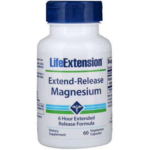 Life Extension, Extend-Release Magnesium, 60 Vegetarian Capsules Review