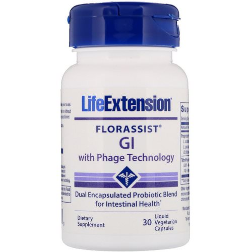 Life Extension, Florassist GI with Phage Technology, 30 Liquid Vegetarian Capsules Review