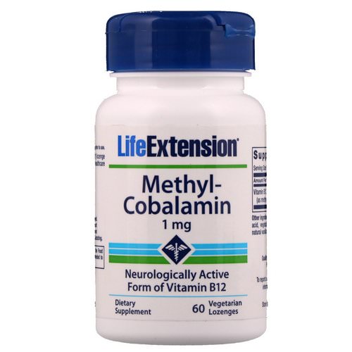 Life Extension, Methylcobalamin, 1 mg, 60 Vegetarian Lozenges Review