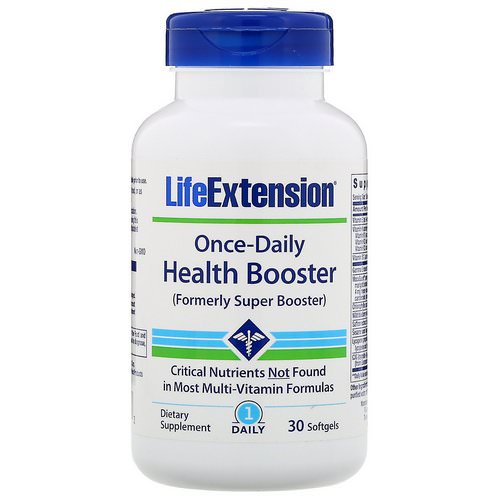 Life Extension, Once-Daily Health Booster, 30 Softgels Review