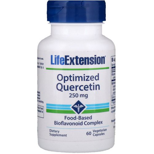 Life Extension, Optimized Quercetin, 250 mg, 60 Vegetarian Capsules Review