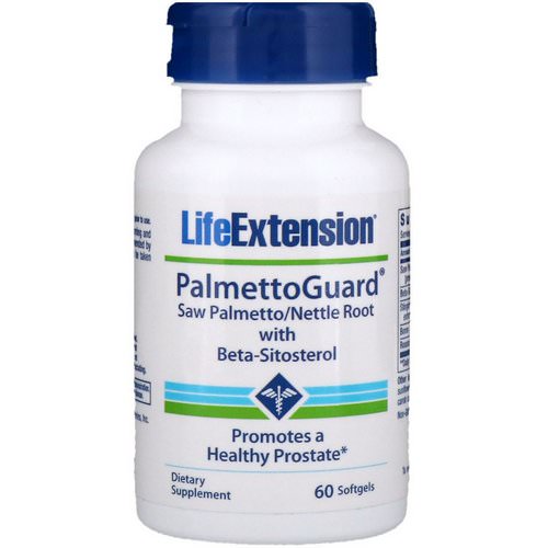 Life Extension, PalmettoGuard Saw Palmetto/Nettle Root with Beta-Sitosterol, 60 Softgels Review
