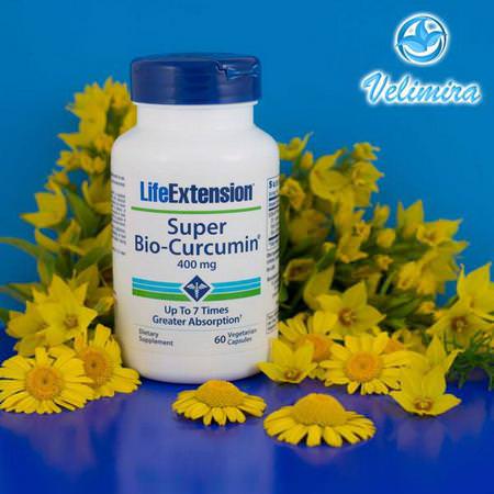 Life Extension Curcumin - Curcumin, Gurkmeja, Antioxidanter, Kosttillskott