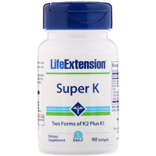 Life Extension, Super K, 90 Softgels Review