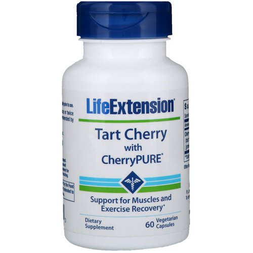 Life Extension, Tart Cherry with CherryPure, 60 Vegetarian Capsules Review