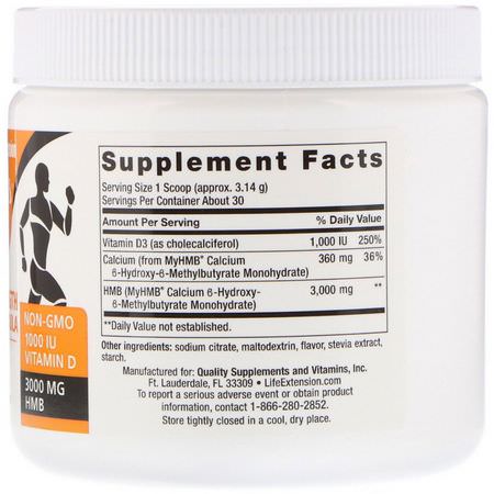 D-Vitamin, Vitaminer, Kosttillskott: Life Extension, Wellness Code, Muscle Strength & Restore Formula, 3.32 oz (94.2 g)