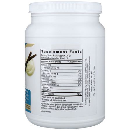 Vassleprotein, Idrottsnäring: Life Extension, Wellness Code, Whey Protein Concentrate, Vanilla Flavor, 1.1 lbs (500 g)