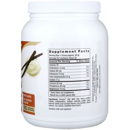 Vassleprotein, Idrottsnäring: Life Extension, Wellness Code, Whey Protein Isolate, Vanilla Flavor, 0.89 lb (403 g)