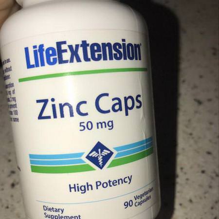 Life Extension Zinc Cold Cough Flu - Influensa, Hosta, Förkylning, Zink