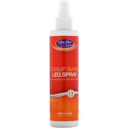 Life-flo, Cramp Bark Leg Spray, with Magnesium Chloride Brine, 8 fl oz (237 ml) Review