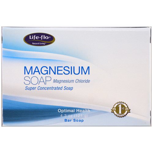 Life-flo, Magnesium Soap, Magnesium Chloride, Super Concentrated Bar Soap, 4.3 oz (121 g) Review