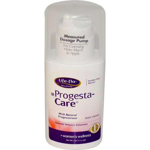 Life-flo, Progesta-Care, Body Cream, 4 oz (113.4 g) Review