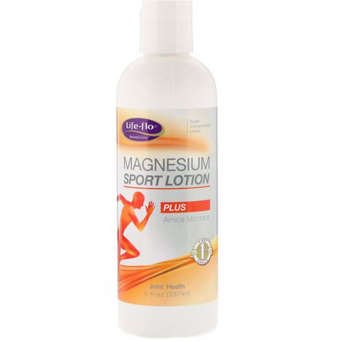 Life-flo, Magnesium Sport Lotion, Mint Scent, 8 fl oz (237 ml) Review
