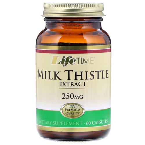 LifeTime Vitamins, Milk Thistle Extract, 250 mg, 60 Capsules Review