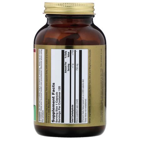 Maca, Homeopati, Örter: LifeTime Vitamins, Peruvian Maca, 750 mg, 120 Capsules