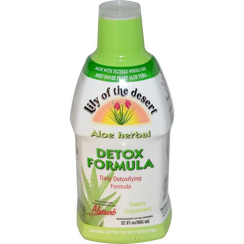 Lily of the Desert, Aloe Herbal, Detox Formula, 32 fl oz (960 ml) Review