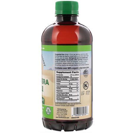 Aloe Vera, Matsmältning, Kosttillskott: Lily of the Desert, Aloe Vera Juice, Whole Leaf Filtered, 32 fl oz (946 ml)
