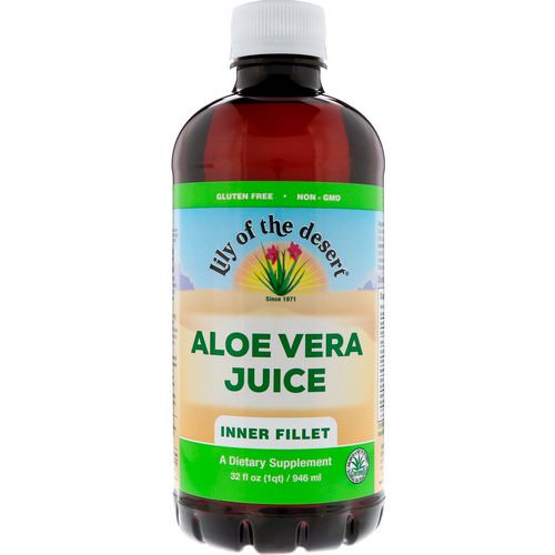 Lily of the Desert, Aloe Vera Juice, Inner Fillet, 32 fl oz (946 ml) Review