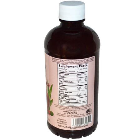Aloe Vera, Matsmältning, Kosttillskott: Lily of the Desert, Cran Apple Aloe Vera Juice, 32 fl oz (946 ml)