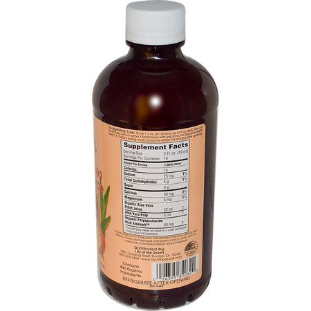 Aloe Vera, Matsmältning, Kosttillskott: Lily of the Desert, Orange Papaya Aloe Vera Juice, 32 fl oz (946 ml)