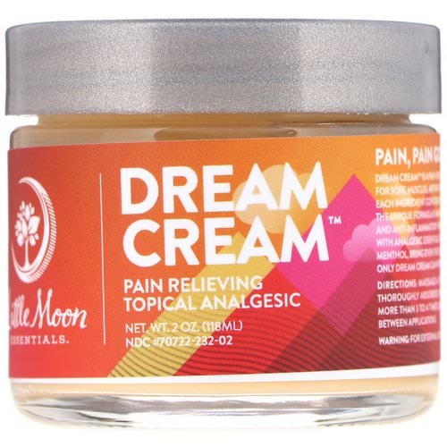 Little Moon Essentials, Dream Cream, Pain Relieving Topical Analgesic, 2 oz (118 ml) Review