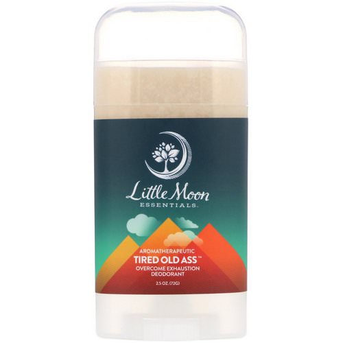 Little Moon Essentials, Tired Old Ass, Overcome Exhaustion Deodorant, 2.5 oz (72 g) Review