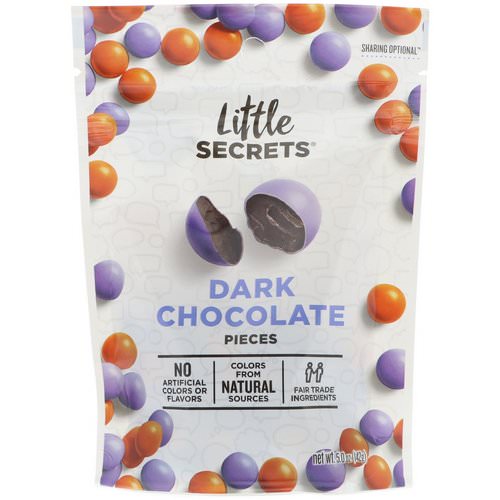 Little Secrets, Dark Chocolate Pieces, 5 oz (142 g) Review