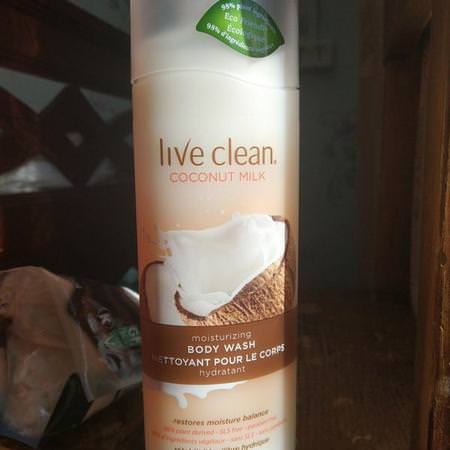 Live Clean Body Wash Shower Gel