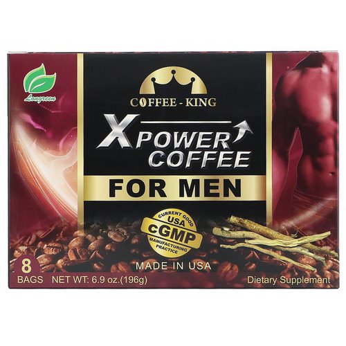 Longreen, Xpower Coffee for Men, 8 Bags, 6.9 oz (196 g) Review