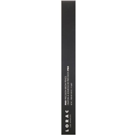 Ögonbryn, Ögon, Smink: Lorac, Pro Precision Brow Pencil, Dark Cool Brown, 0.005 oz (0.16 g)