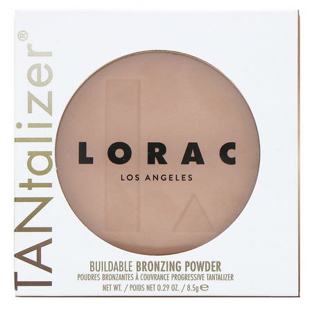 Bronzer, Face, Makeup: Lorac, Tantalizer, Buildable Bronzing Powder, Pool Party, 0.29 oz (8.5 g)