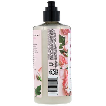 Sanitizer, Handtvål, Dusch, Bad: Love Beauty and Planet, Bountiful Bouquet Hand Wash, Murumuru Butter & Rose, 13.5 fl oz (400 ml)