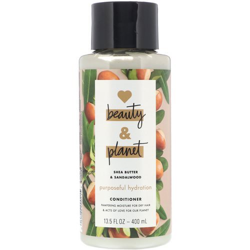 Love Beauty and Planet, Purposeful Hydration Conditioner, Shea Butter & Sandalwood, 13.5 fl oz (400 ml) Review