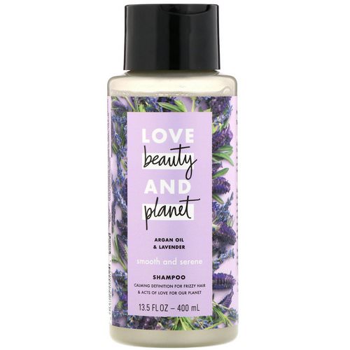 Love Beauty and Planet, Smooth and Serene Shampoo, Argan Oil & Lavender, 13.5 fl oz (400 ml) Review