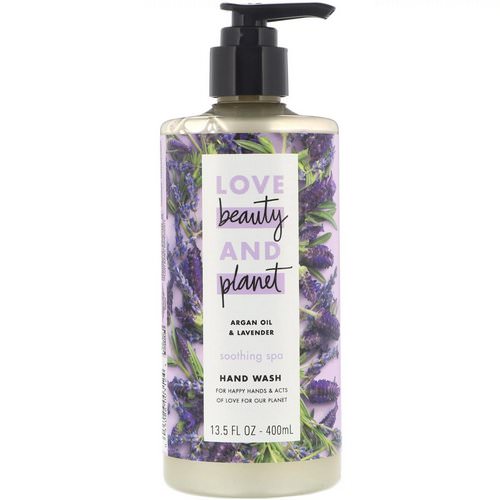 Love Beauty and Planet, Soothing Spa Hand Wash, Argan Oil & Lavender, 13.5 fl oz (400 ml) Review