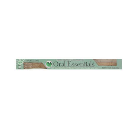 Tandborstar, Tandborstar, Bad: Lumineux Oral Essentials, 100% Natural Toothbrush, Soft, 1 Toothbrush