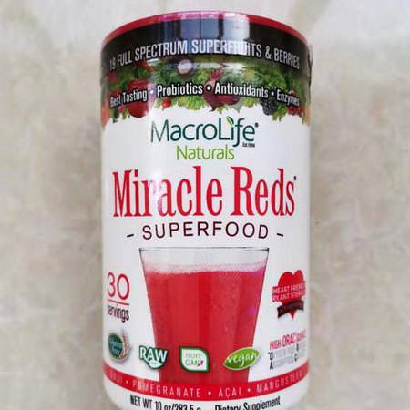 Macrolife Naturals Fruit, Superfoods, Green, Supplements