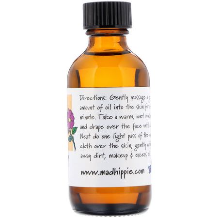 Oljor, Skrubba, Ton, Rensa: Mad Hippie Skin Care Products, Cleansing Oil, 2 fl oz (59 ml)