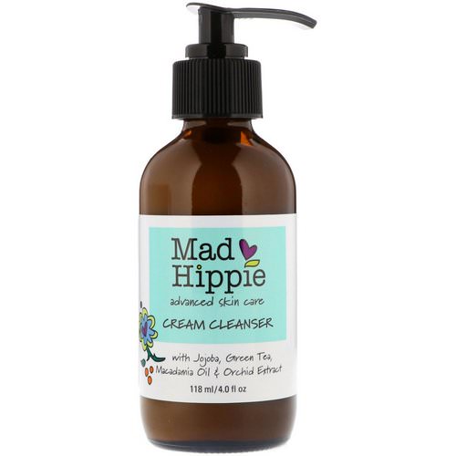 Mad Hippie Skin Care Products, Cream Cleanser, 13 Actives, 4.0 fl oz (118 ml) Review