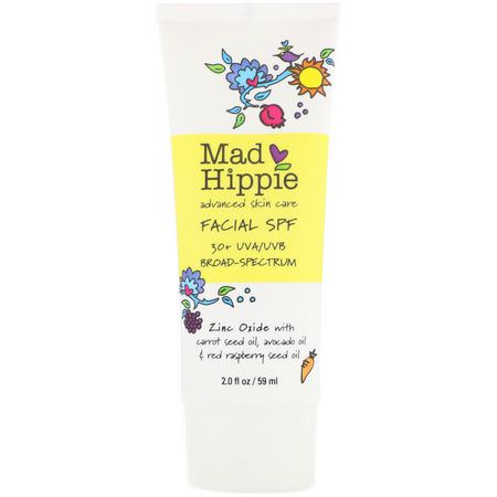 Mad Hippie Skin Care Products Face Sunscreen - Solskydd I Ansiktet, Bad