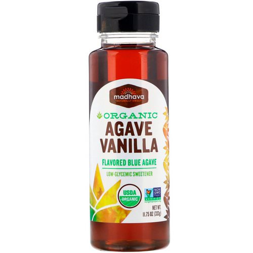 Madhava Natural Sweeteners, Organic Agave, Vanilla, 11.75 oz (333 g) Review