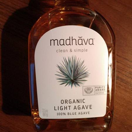 Madhava Natural Sweeteners Agave Nectar - Agave Nectar, Sweeteners, Honey