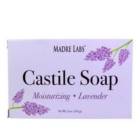Madre Labs Castile Soap, Bar Soap, Shower, Bath
