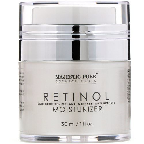 Majestic Pure, Retinol Moisturizer, 1 fl oz (30 ml) Review